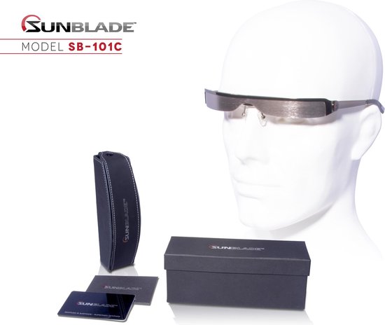 Sunblade SB-101C Fashion - Design zonnebril - Uniek ontwerp zonder glazen! van Sunblade