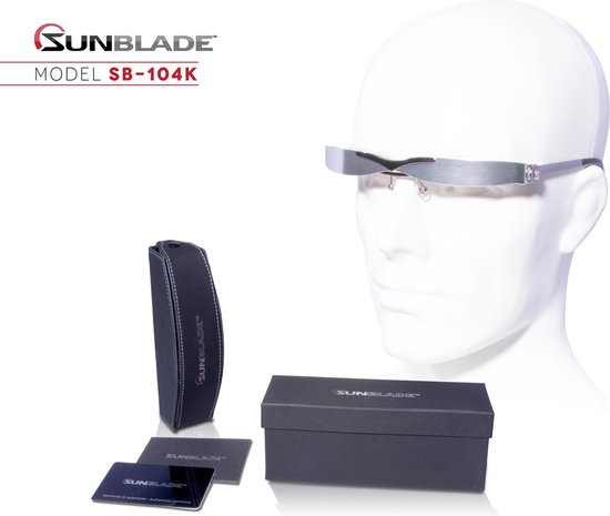 Sunblade SB-104K Fashion - Design zonnebril - Uniek ontwerp zonder glazen! van Sunblade