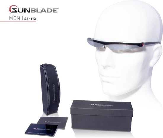 Sunblade SB-110 Fashion - Design zonnebril - Uniek ontwerp zonder glazen! van Sunblade