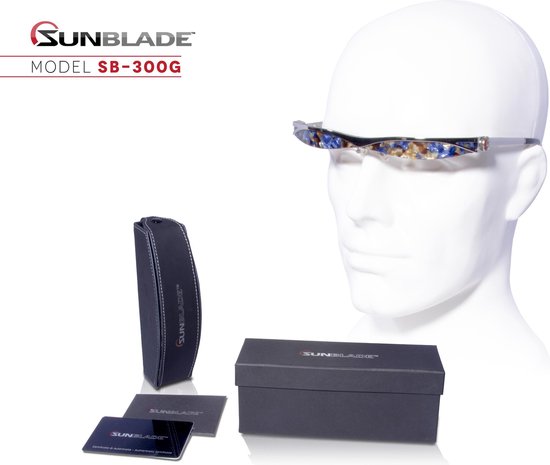 Sunblade SB-300G Fashion - Design zonnebril - Uniek ontwerp zonder glazen! van Sunblade