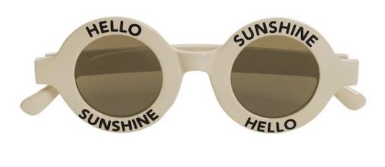 Sunnylife Zonnebril Sunshine Junior 13 X 11 Cm Wit van Sunnylife
