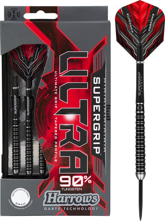 SUPERGRIP ULTRA 90% TUNGSTEN 28GR van Harrows