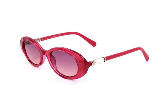 Swarovski SK0258 75Z SHINY FUXIA 50/19/140 Vrouw Zonnebrillen van Merkloos