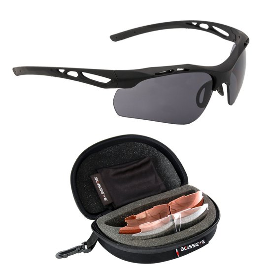 Swiss Eye Bril Attac 40391 zwart van Swiss Eye