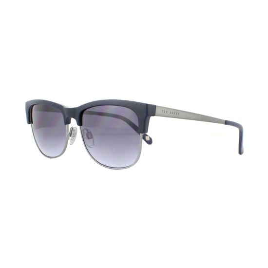 Ted Baker Dalton 1528 650 Navy - Zonnebril - Heren - Gepolariseerd - Met Ted Baker zonnebrilhoes van T