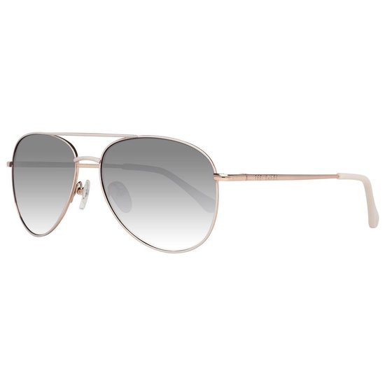 Ted Baker TB1457 57852 - Zonnebril - Pilotenbril - Zilver - Wit - Ted Baker Pilotenbril - Pilotenzonnebril van T