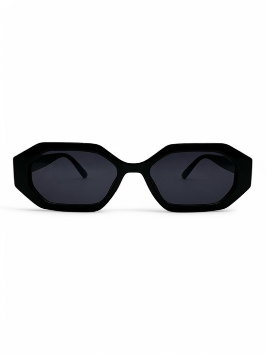 The Brand Remarkable - Zonnebril Unisex - Zonnebril Dames - Zonnebril Heren - Vierkante Zonnebril - All Black - UV400 - Luxe, Duurzame & Trendy Zonnebril - Designer Zonnebril - Mode Zonnebril 2025 - Inclusief Beschermhoes - Polariserend Look van The Brand Remarkable