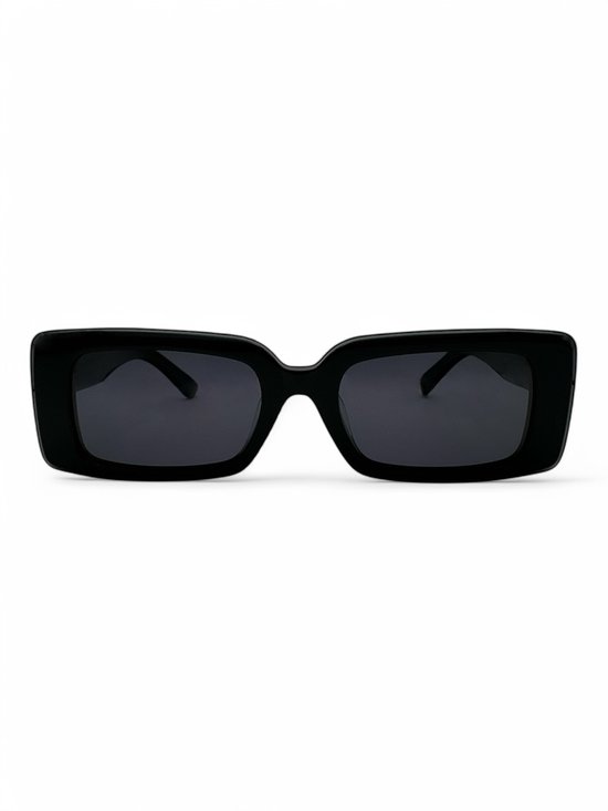 The Brand Remarkable - Zonnebril Unisex - Zonnebril Dames - Zonnebril Heren - Vierkante Zonnebril - Zwart / Zwart - UV400 - Luxe & Trendy Zonnebril - Designer Zonnebril - Mode Zonnebril 2025 - Inclusief Beschermhoes - Hoogwaardig Acetaat - Cat. 3 van The Brand Remarkable