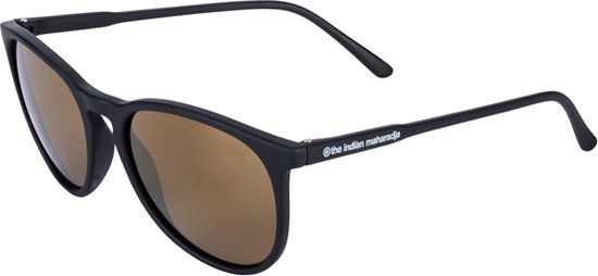 The Indian Maradja Sunglass Smoke Black van Merkloos