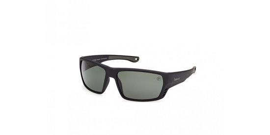 Timberland TB00002 Matte black 64/16/135 MAN Zonnebrillen van Merkloos