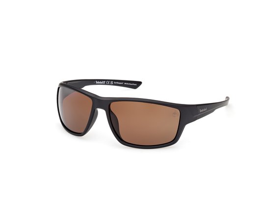 Timberland Tb00003 Gepolariseerde Zonnebril Zwart Brown/CAT3 Man van Merkloos