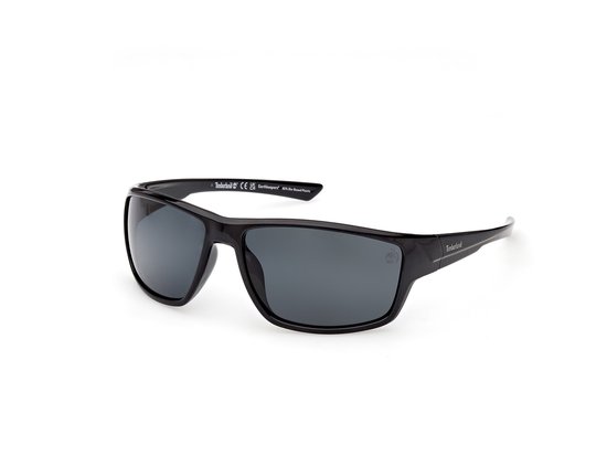 Timberland Tb00003 Gepolariseerde Zonnebril Zwart Smoke/CAT3 Man van Merkloos