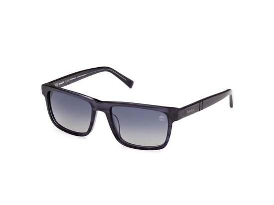 Timberland Tb00020 Gepolariseerde Zonnebril Zwart Smoke Polarized Man van Merkloos
