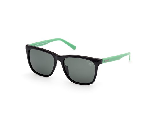 Timberland TB00047 01R shiny black 54/15/140 TEEN Zonnebrillen van Merkloos