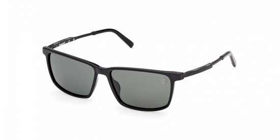 Timberland TB00071 Shiny black 57/14/140 MAN Zonnebrillen van Merkloos