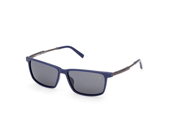 Timberland TB00071 Shiny blue 57/14/140 MAN Zonnebrillen van Merkloos