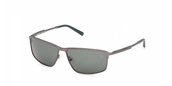 Timberland TB00072 Matte gunmetal 59/14/140 MAN Zonnebrillen van Merkloos