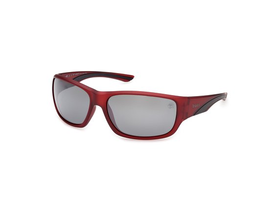 Timberland TB00084 Matte dark red 64/16/130 MAN Zonnebrillen van Merkloos