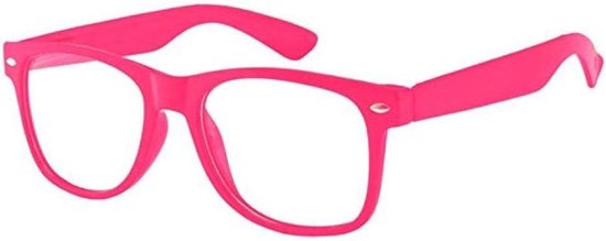 TM zonnebril nerdbril retro Art. 4026 (donker roze helder), donkerroze, helder, One Size