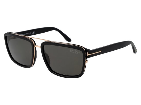 Tom Ford FT0780 01D Zonnebril - Heren - Zwart van Merkloos