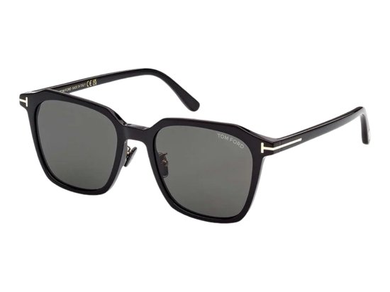 Tom Ford FT0971-K/S 01A Zonnebril - Unisex - Zwart van Tom Ford