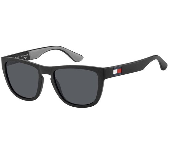 Tommy Hilfiger TH 1557/S Heren Zonnebril - Zwart/Grijs van Merkloos