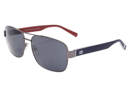 Tommy Hilfiger TH 1665/RE/S R80 Zonnebril - Heren - Grijs
