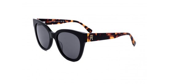 Tommy Hilfiger TH 2054/S Black havana 52/19/140 WOMAN Zonnebrillen van Tommy Hilfiger