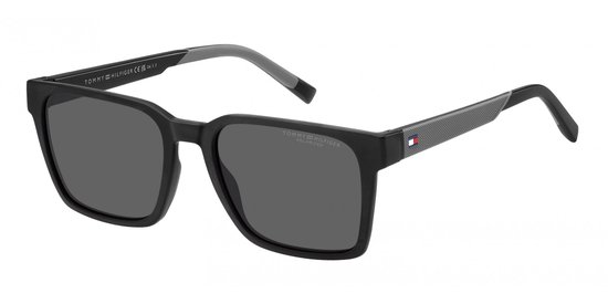 Tommy Hilfiger TH 2143/S Black grey 55/19/145 MAN Zonnebrillen