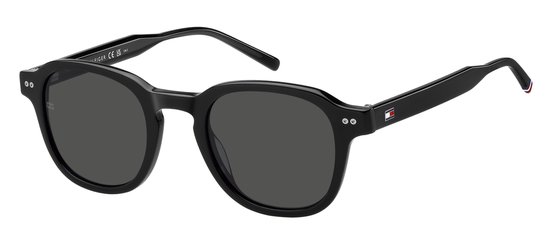 Tommy Hilfiger Zonnebril TH 2185/S Volwassenen Zwart BPA Free van Tommy Hilfiger