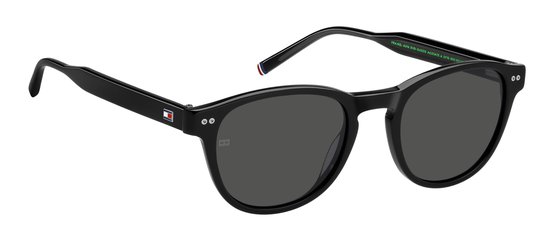 Tommy Hilfiger Zonnebril TH 2186/S Volwassenen Zwart BPA Free van Tommy Hilfiger