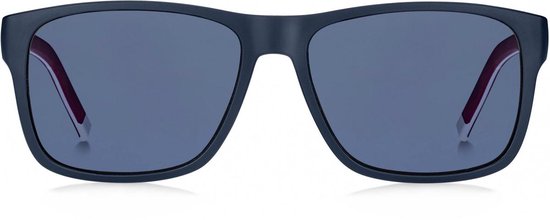 TOMMYHILFIGER Zonnebril (TH1718/S) Volwassenen BlauwRood Volledig omrand van TOM