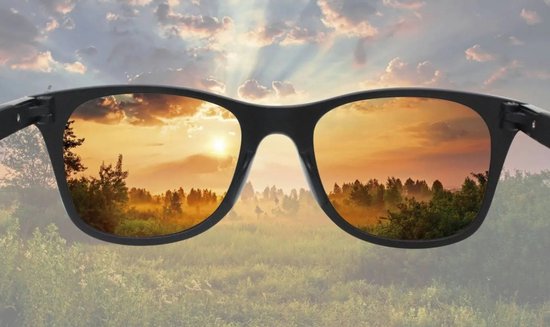 Toppers Van Tv Polaris Photochromic Polarized Zonnebril - Mat Zwart - 3 Delig van Toppers van TV