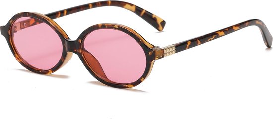 Trendy Ovale Zonnebril Vrouwen Mannen Stijlvolle Kleine Ovale Ronde Frame Eyewear 90s Retro Ontwerp Ronde Tinten UV400