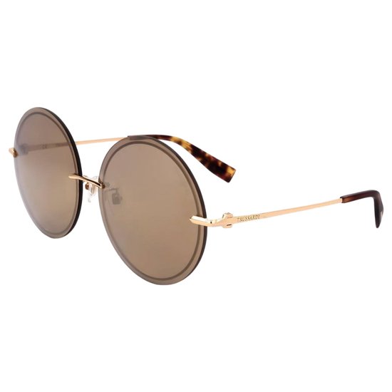 Trussardi STR219F 300G Zonnebril - Dames - Goudkleurig van Merkloos