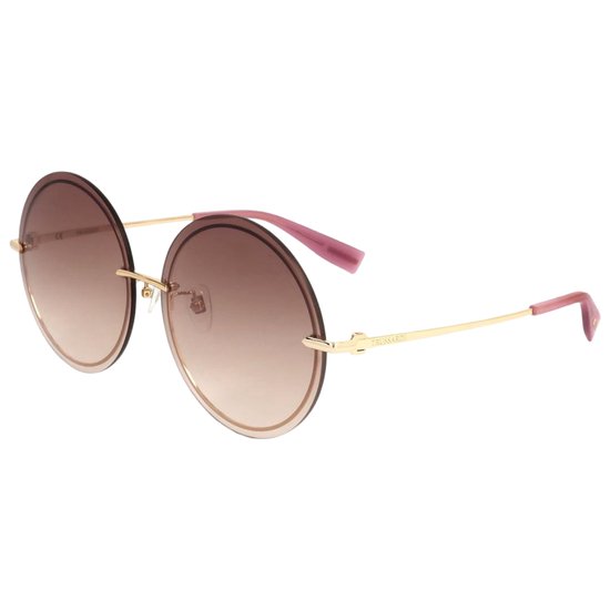 Trussardi STR219F 300R Zonnebril - Dames - Goudkleurig van Trussardi