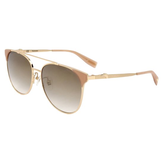 Trussardi STR319F 958G Zonnebril - Dames - Goudkleurig