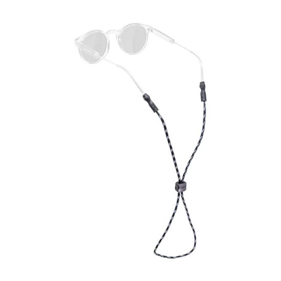 Universal Fit Brillenkoord Black/Silver One Size
