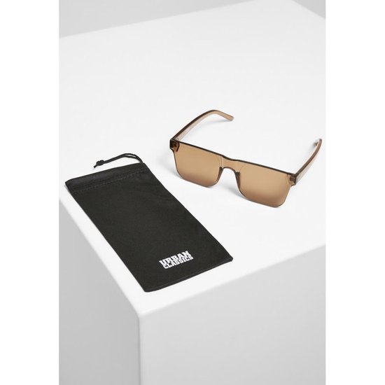Urban Classics - 105 Sunglasses UC brown one size Zonnebril - Bruin van Merkloos