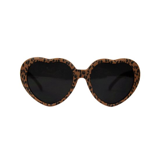 vanPauline - Sunnie Heart - Caramel leopard van Merkloos