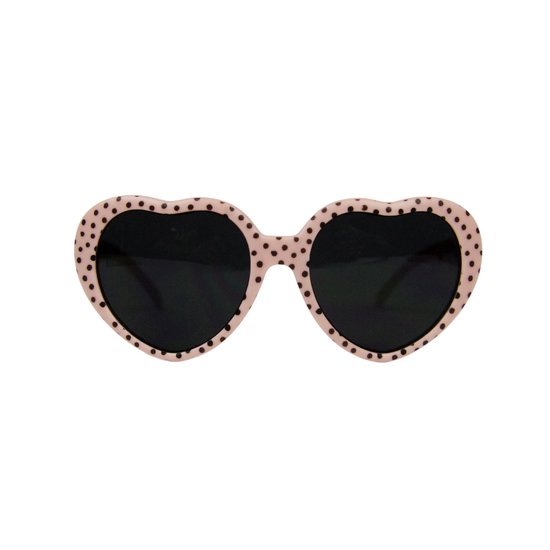 vanPauline - Sunnie Heart - pink dots van Merkloos