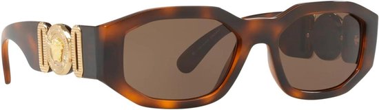 Versace Unisex Sunglasses, Brown (Havana), 53