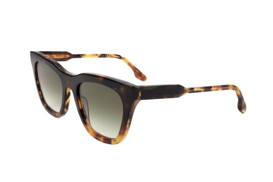 Victoria Beckham VB630S 231 DARK HAVANA FADE 53/20/140 Vrouw Zonnebrillen van Merkloos