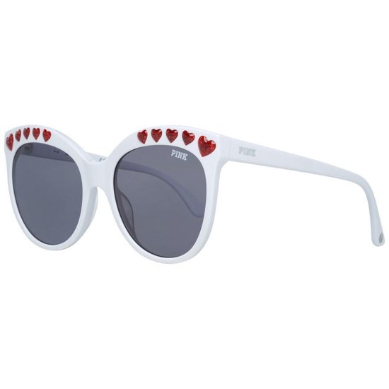 Victoria's Secret PK0009 5725A - Zonnebril - Witkleurig/Grijs - 57 mm van Victoria's Secret