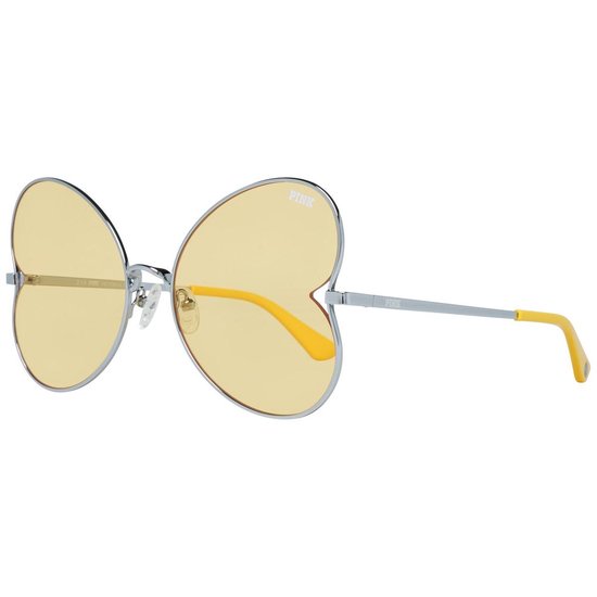 Victoria's Secret PK0012 5916G - Zonnebril - Zilverkleurig/Geel - 59 mm van Victoria's Secret