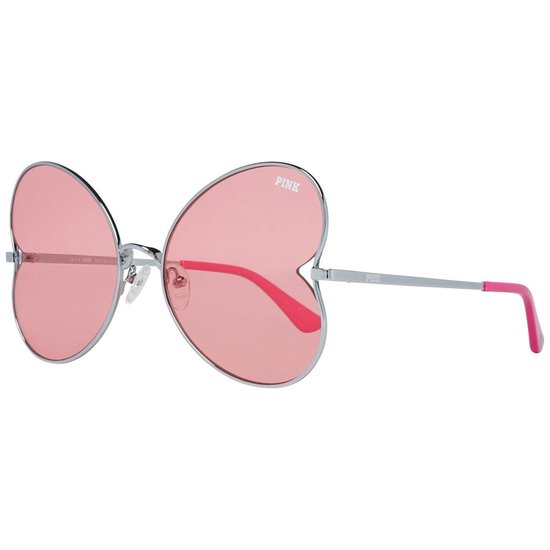 Victoria's Secret PK0012 5916T - Zonnebril - Zilverkleurig/Roze - 59 mm van Victoria's Secret