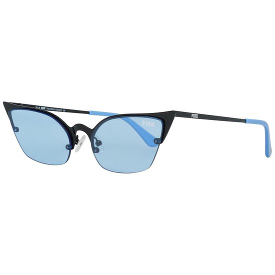 Victoria's Secret PK0016 5501X - Zonnebril - Zwartkleurig/Blauw - 55 mm van Victoria's Secret
