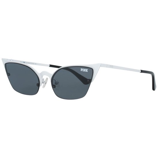 Victoria's Secret PK0016 5525A - Zonnebril - Witkleurig/Grijs - 55 mm van Victoria's Secret