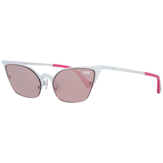 Victoria's Secret PK0016 5525Z - Zonnebril - Witkleurig/Roze - 55 mm van Victoria's Secret