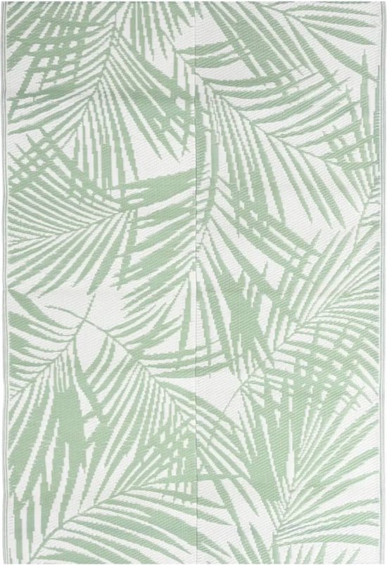 vidaXL - Buitenkleed - 160x230 - cm - polypropeen - groen van vidaXL